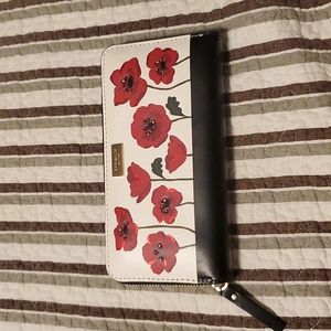 Kate Spade leather clutch new